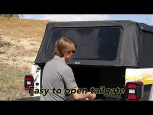 Bestop 20-26 Jeep Gladiator For 5 Ft. Bed Supertop For Truck 2 (Black Diamond)