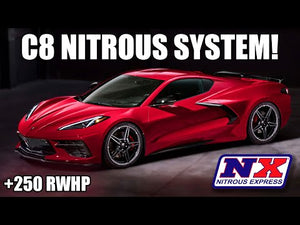 Nitrous Express LT2 C8 Nitrous Plate Kit (50-300HP) w/Composite Bottle