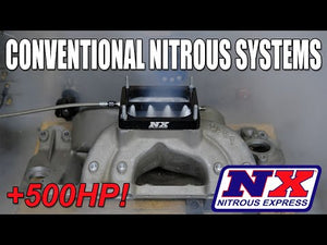 Nitrous Express 4150 4-BBL/Gasoline Nitrous Kit (100-500HP) w/15lb Bottle
