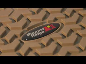 Rugged Ridge Floor Liner Front Black 2005-2011 Toyota Tacoma Regular / Access / Double Cab