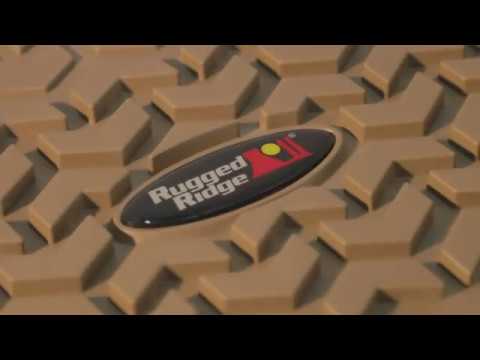 Rugged Ridge Floor Liner Front Black 2005-2011 Toyota Tacoma Regular / Access / Double Cab