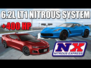 Nitrous Express 2014+ Chevrolet Corvette C7 Nitrous Plate Kit (50-300HP) w/15lb Bottle