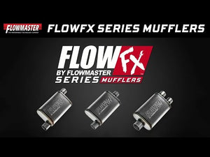 Flowmaster 3in.IN(C)/2.5in.OUT(D) 4x9x18 FlowFX Muffler