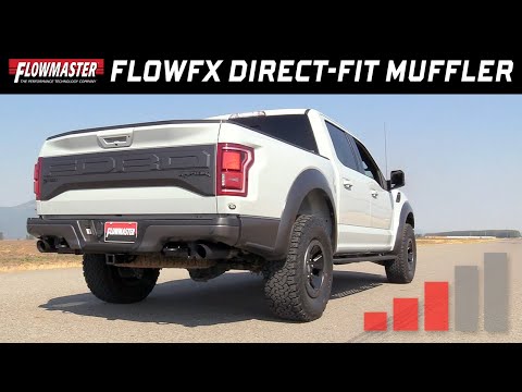 Flowmaster 17-20 Ford Raptor 3.5L FlowFX Direct Fit Muffler Exhaust System