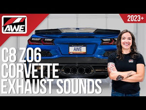 AWE Tuning 23-25 Chevrolet C8 Corvette Z06 5.5L SwitchPath Exhaust System - Chrome Silver Tips