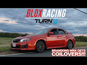 BLOX Racing 08-14 Subaru WRX Plus Series Fully Adjustable Coilovers