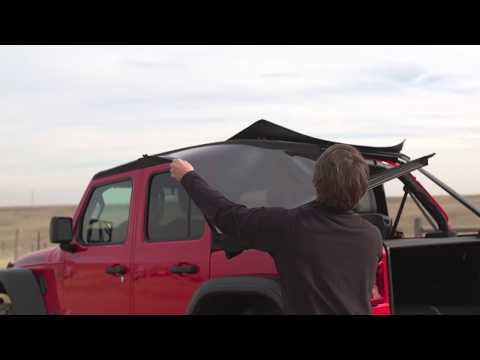 Bestop 07-18 Jeep Wrangler JK 4-Door Trektop (Black Diamond)