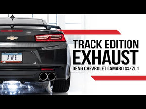 AWE Tuning 16-19 Chevrolet Camaro SS Axle-Back Exhaust - Track Edition (Diamond Black Tips)