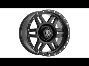 ICON Rebound 17x8.5 8x170 6mm Offset 5in BS 125mm Bore Bronze Wheel