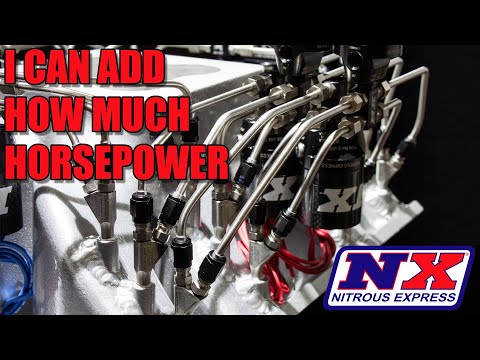 Nitrous Express 8 Cyl STD Nozzle Intake Plumbing Kit (Incl Hardware)