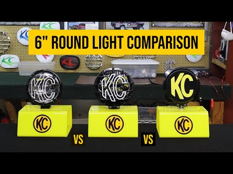 KC HiLiTES 6in. Pro6 Gravity LED Light 20w Single Mount SAE/ECE Driving Beam (Single)