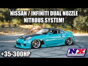 Nitrous Express 03-18 Nissan 350Z/370Z Dual Nozzle (35-150HP) w/o Bottle