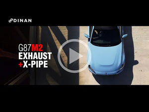Dinan 23-26 BMW M2 (G87) Valved Axleback Exhaust System - Polished Tips