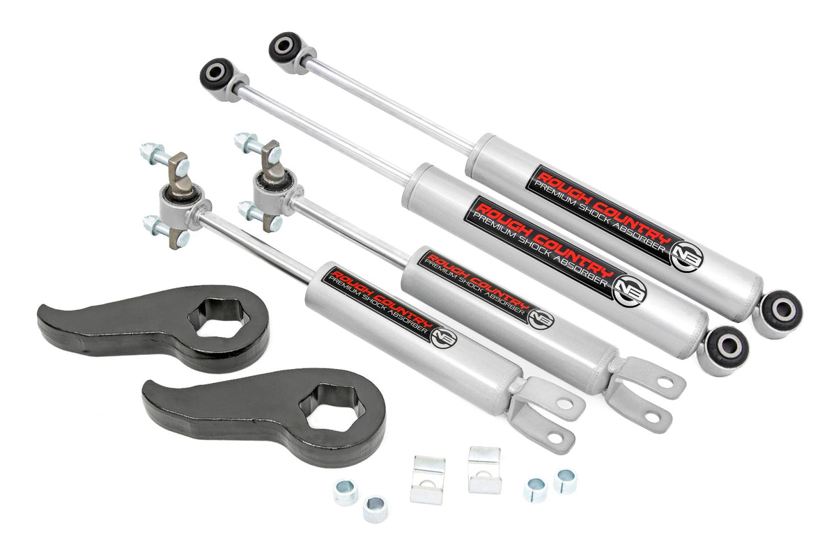 Rough Country 1.5-2 Inch Leveling Kit | Chevy/GMC 2500HD/3500HD (11-19)