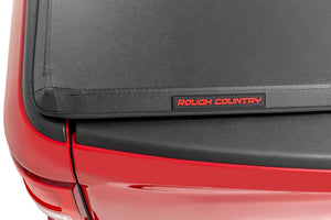 Rough Country Soft Tri-Fold Bed Cover | Toyota Tundra 2WD/4WD (2007-2021)