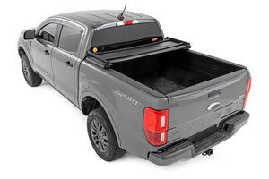 Rough Country Soft Tri-Fold Bed Cover | Ford Ranger 2WD/4WD (19-23)