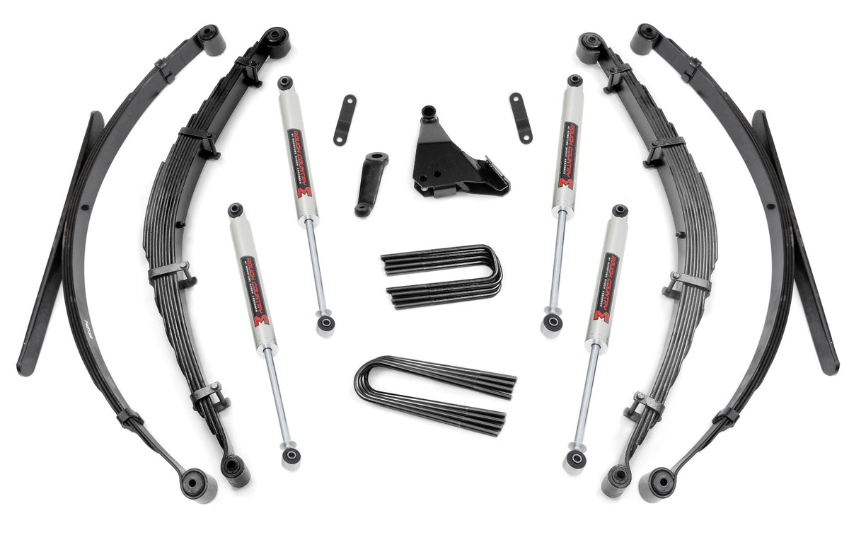 Rough Country 6 Inch Lift Kit | Ford F-250/F-350 Super Duty 4WD (1999-2004) - Kit 49730