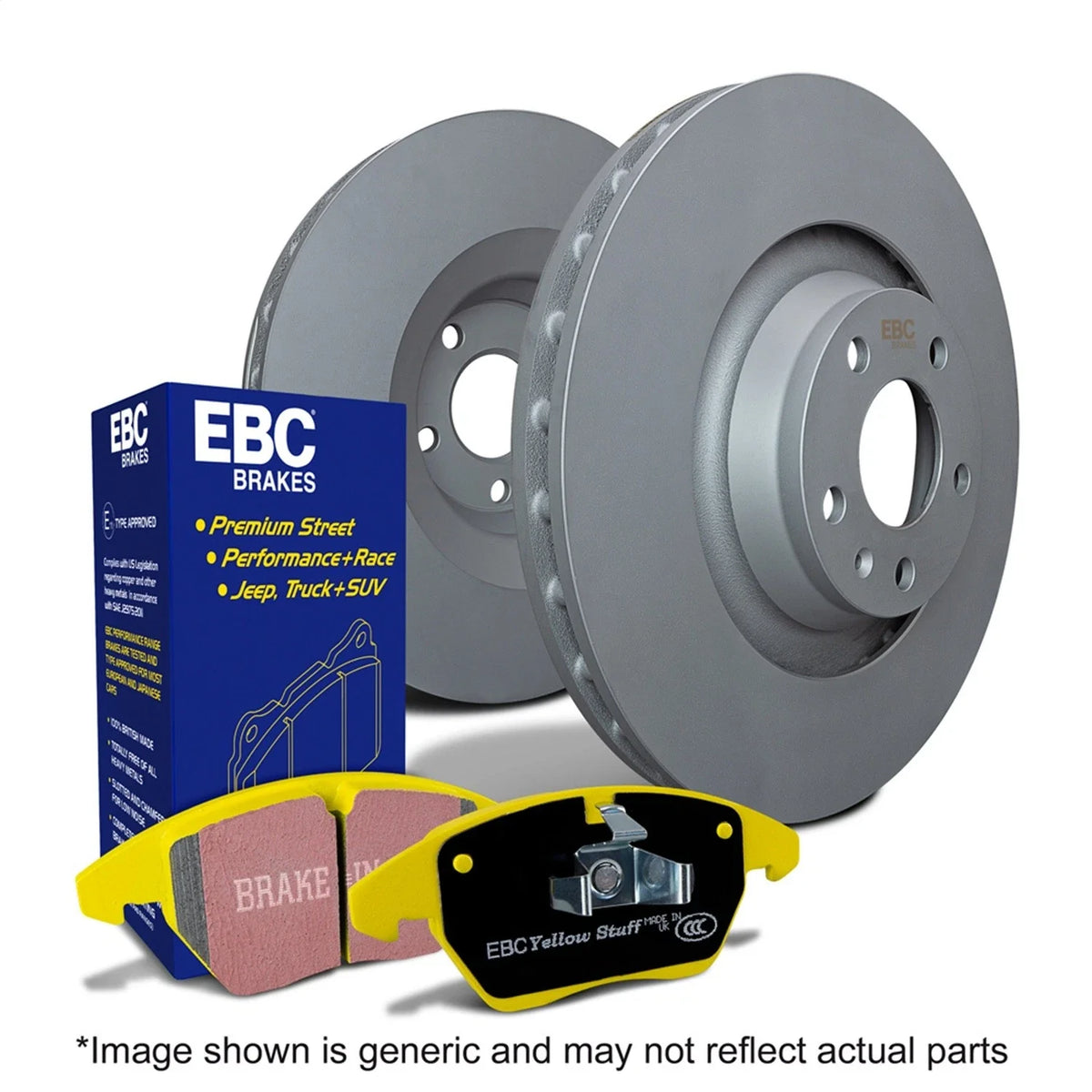 EBC S13 Front Brake Pad and Rotor Kit Toyota Supra 2020+