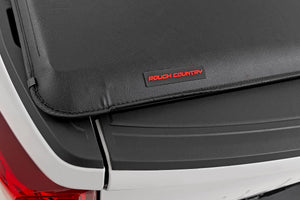 Rough Country Soft Roll Up Bed Cover | Chevy/GMC Sierra 1500 (19-26)/Silverado 1500 (19-26)