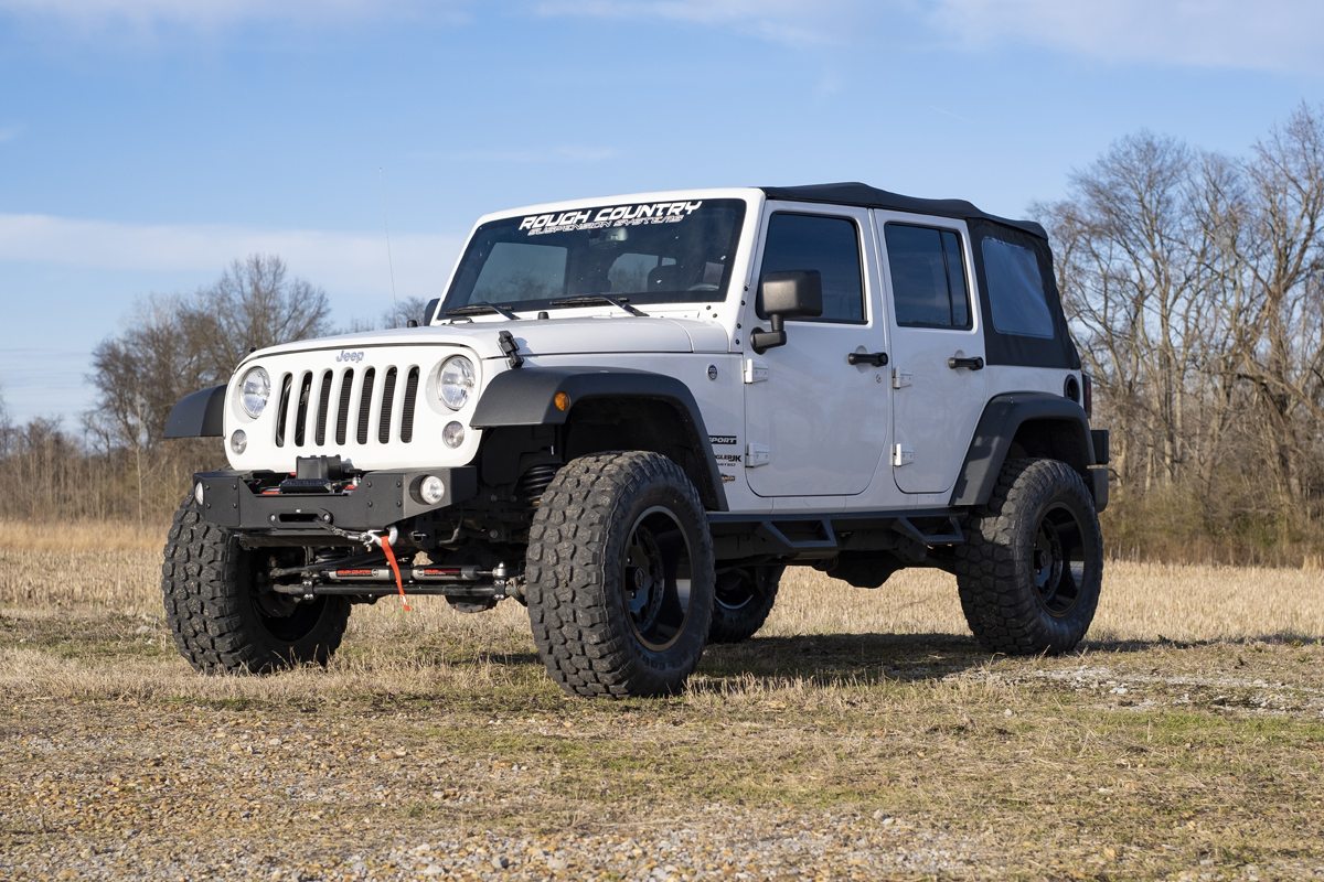 Rough Country 3.25 Inch Lift Kit | Jeep Wrangler Unlimited 2WD/4WD (2007-2018)