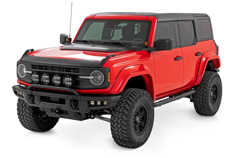 Rough Country Nerf Steps 3-Inch Tube | 4-Door | Ford Bronco 4WD (2021-2026)