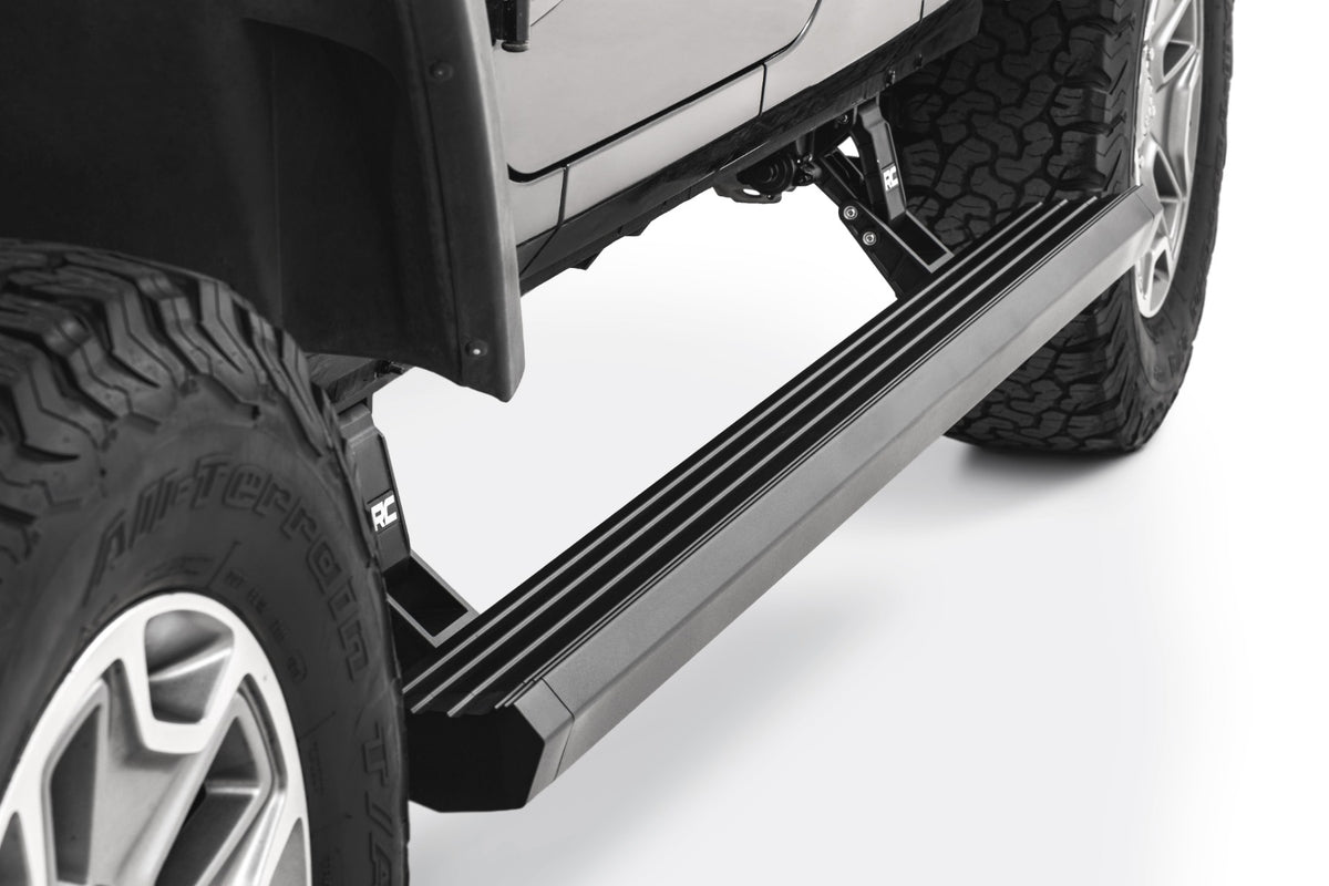 Rough Country Power Running Boards 4 Door | Jeep Wrangler Unlimited 2WD/4WD (2007-2018)