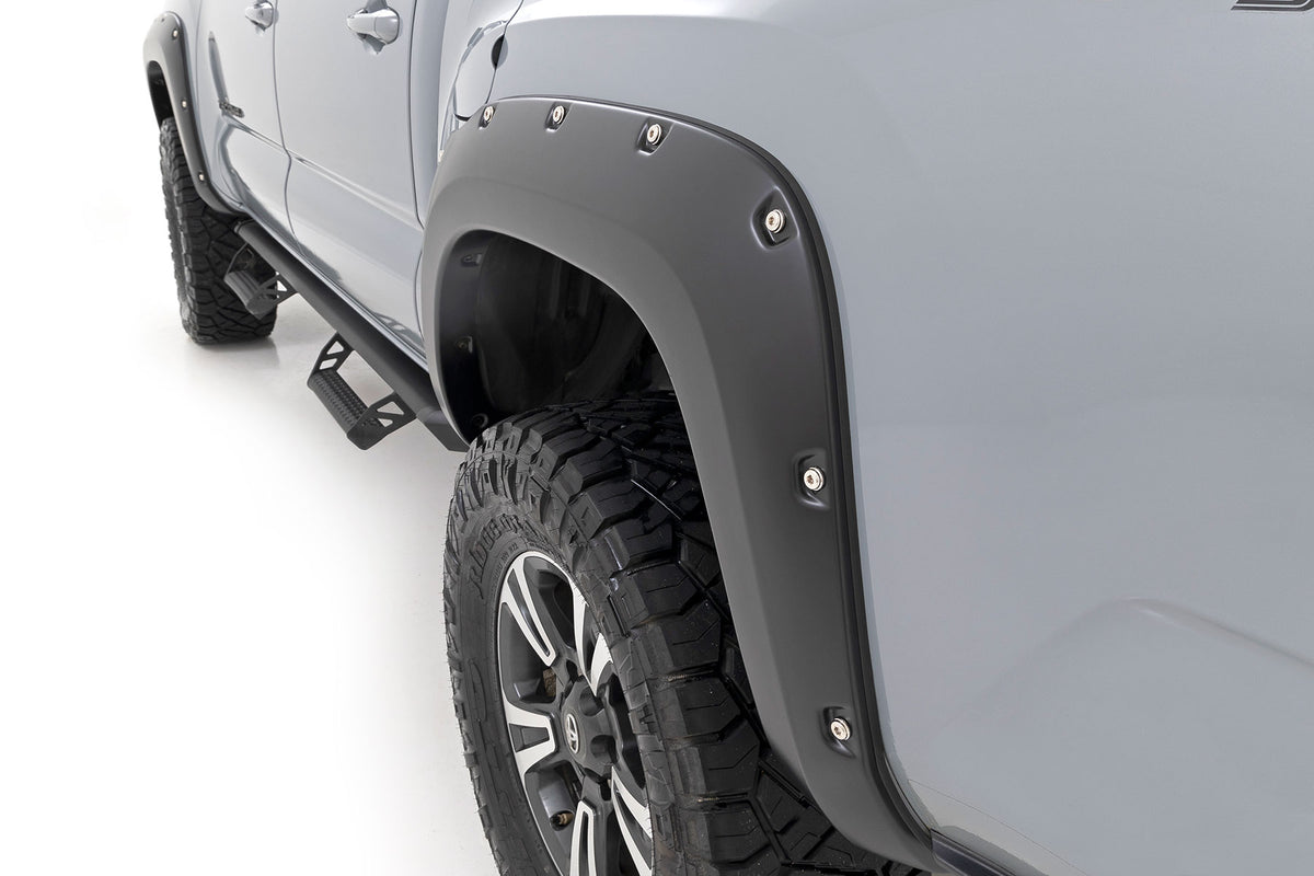 Rough Country Pocket Fender Flares | Toyota Tacoma 2WD/4WD (2016-2023)