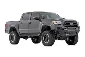 Rough Country HD2 Aluminum Running Boards Double Cab | Toyota Tacoma 2WD/4WD (2005-2023)