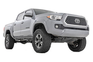 Rough Country Nerf Steps Cab Length | Crew Cab | 5' Bed | Toyota Tacoma 2WD/4WD (05-23)