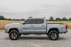 Rough Country Nerf Steps Cab Length | Crew Cab | 5' Bed | Toyota Tacoma 2WD/4WD (05-23)