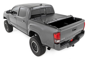 Rough Country Soft Roll Up Bed Cover 5' Bed | Toyota Tacoma 2WD/4WD (2016-2023)