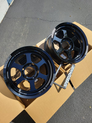 Volk TE37XT M-Spec 17x8.5 -10 Gloss Black 6x139.7