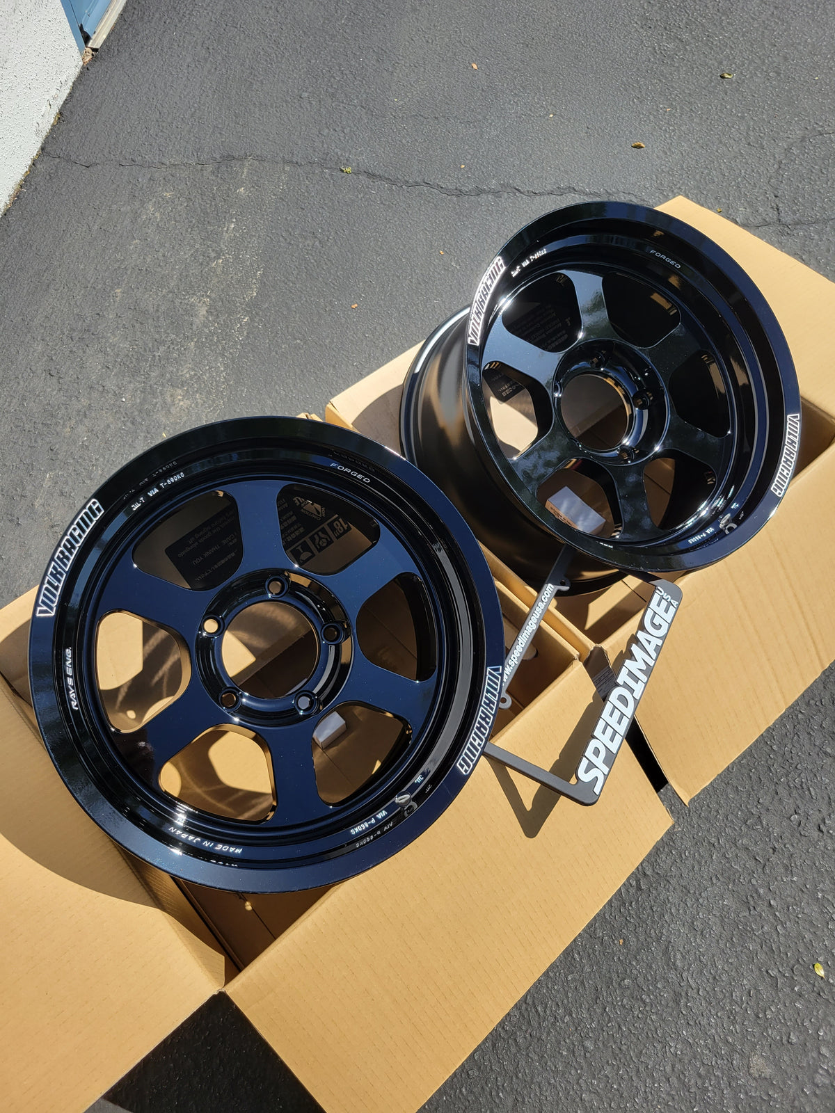 Volk TE37XT M-Spec 17x8.5 -10 Gloss Black 6x139.7