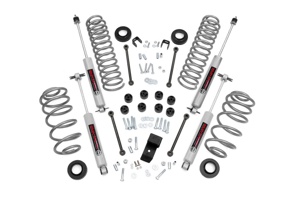Rough Country 3.25 Inch Lift Kit | Jeep Wrangler TJ 4WD (1997-2002)
