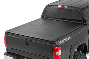 Rough Country Soft Tri-Fold Bed Cover | Toyota Tundra 2WD/4WD (2007-2021)