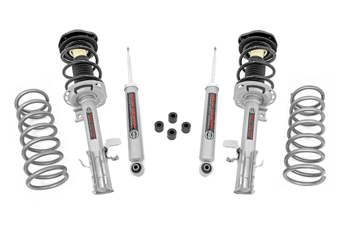 Rough Country 1.5 Inch Lift Kit Lifted Struts | Ford Bronco Sport 4WD (2021-2026)