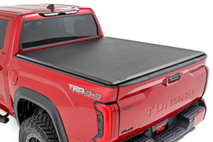 Rough Country Soft Roll Up Bed Cover | Toyota Tundra 2WD/4WD (2022-2026)