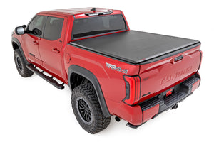 Rough Country Soft Roll Up Bed Cover | Toyota Tundra 2WD/4WD (2022-2026)
