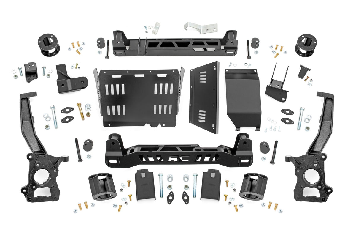 Rough Country 5 Inch Lift Kit Badlands (Non Sasquatch) 2.3L | Ford Bronco 4WD (2021-2025)