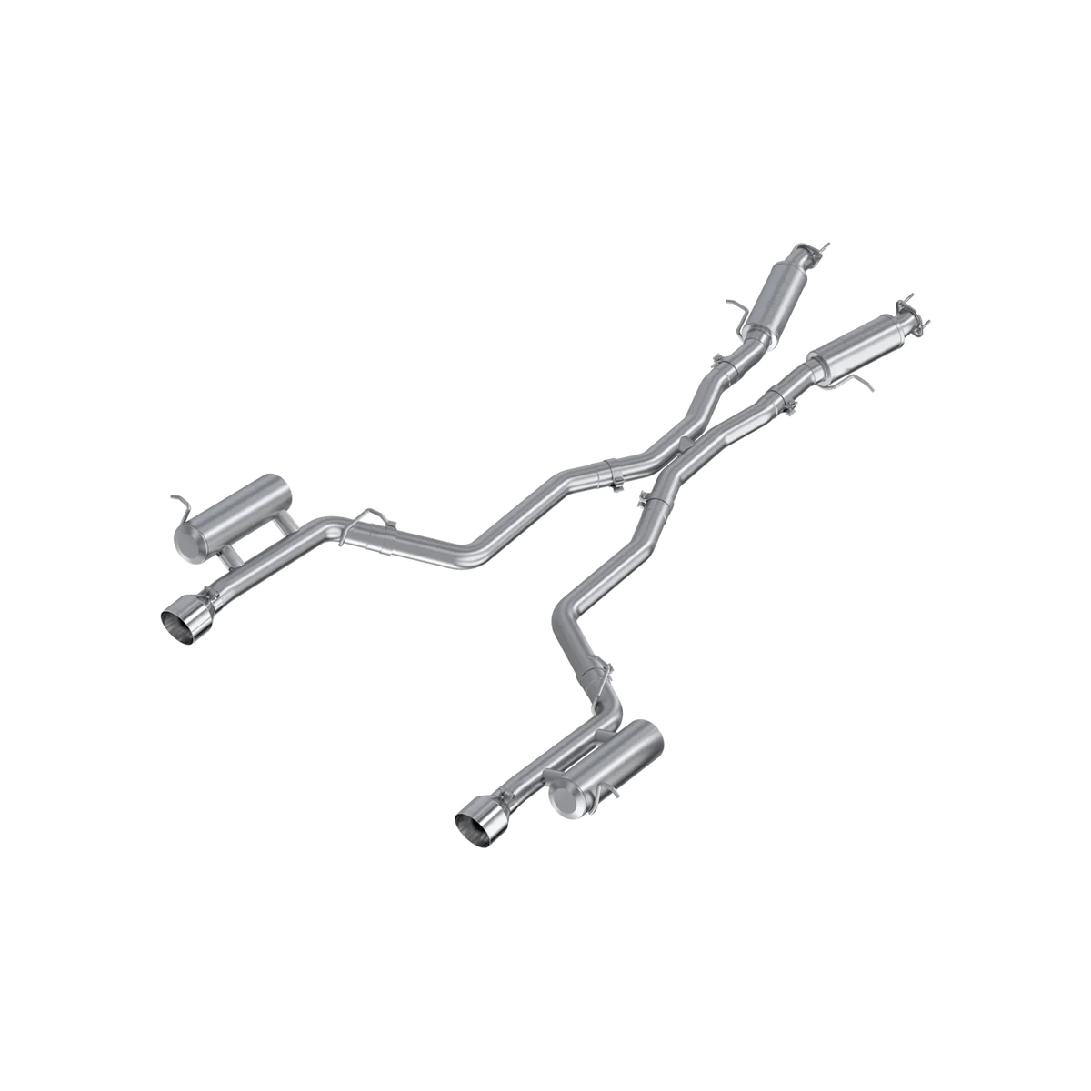 MBRP 2011+ Dodge Durango 3.6L V6 AL Series 3.0in Cat-Back Dual Rear Exit Exhaust