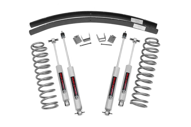 Rough Country 3 Inch Lift Kit | Jeep Cherokee XJ 2WD/4WD (1984-2001)