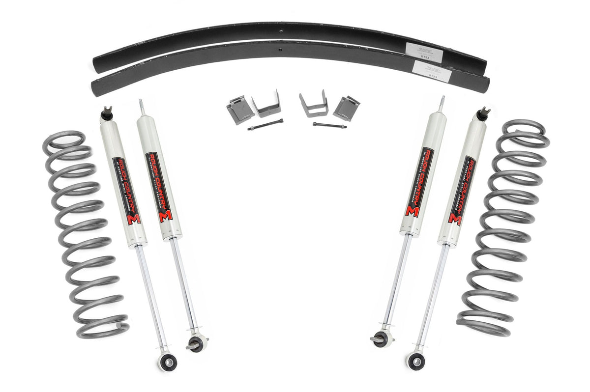 Rough Country 3 Inch Lift Kit | Jeep Cherokee XJ 2WD/4WD (1984-2001)