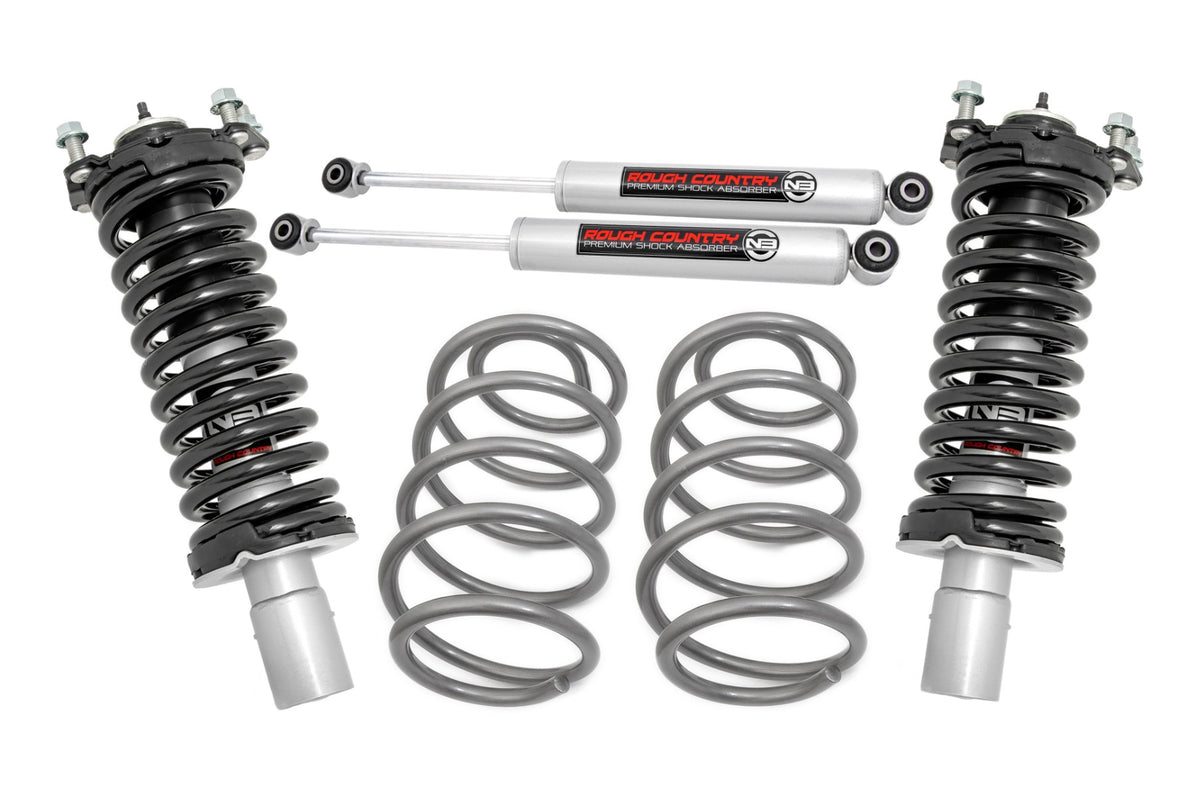 Rough Country 2.5 Inch Lift Kit N3 Front Struts | Jeep Liberty KK 4WD (2008-2012)